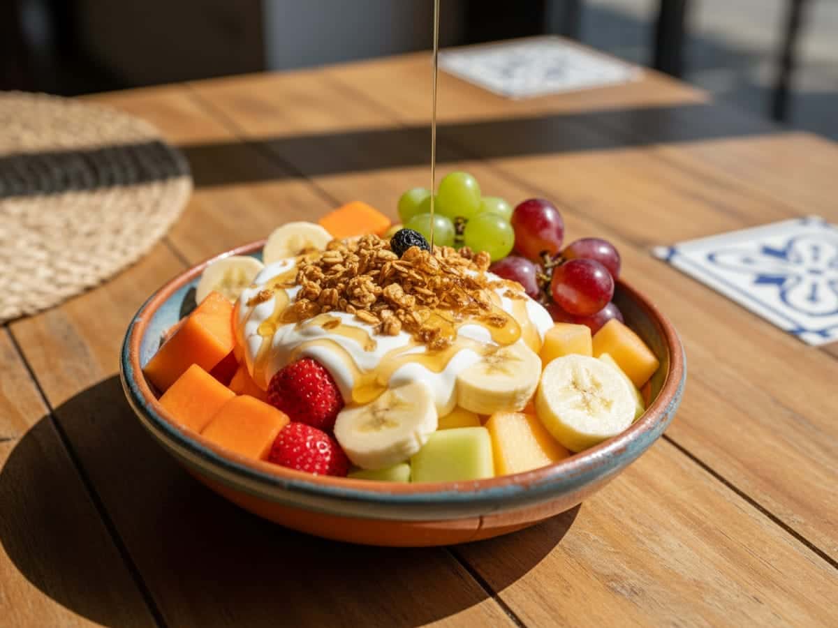 Fotografía: bowl de frutas