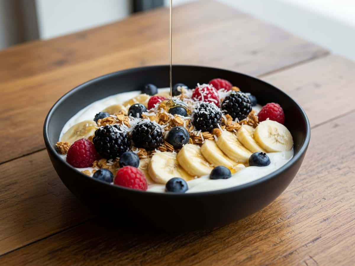 Fotografía: bowl de moras
