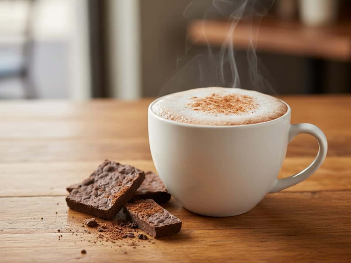 Fotografía: chocolate caliente