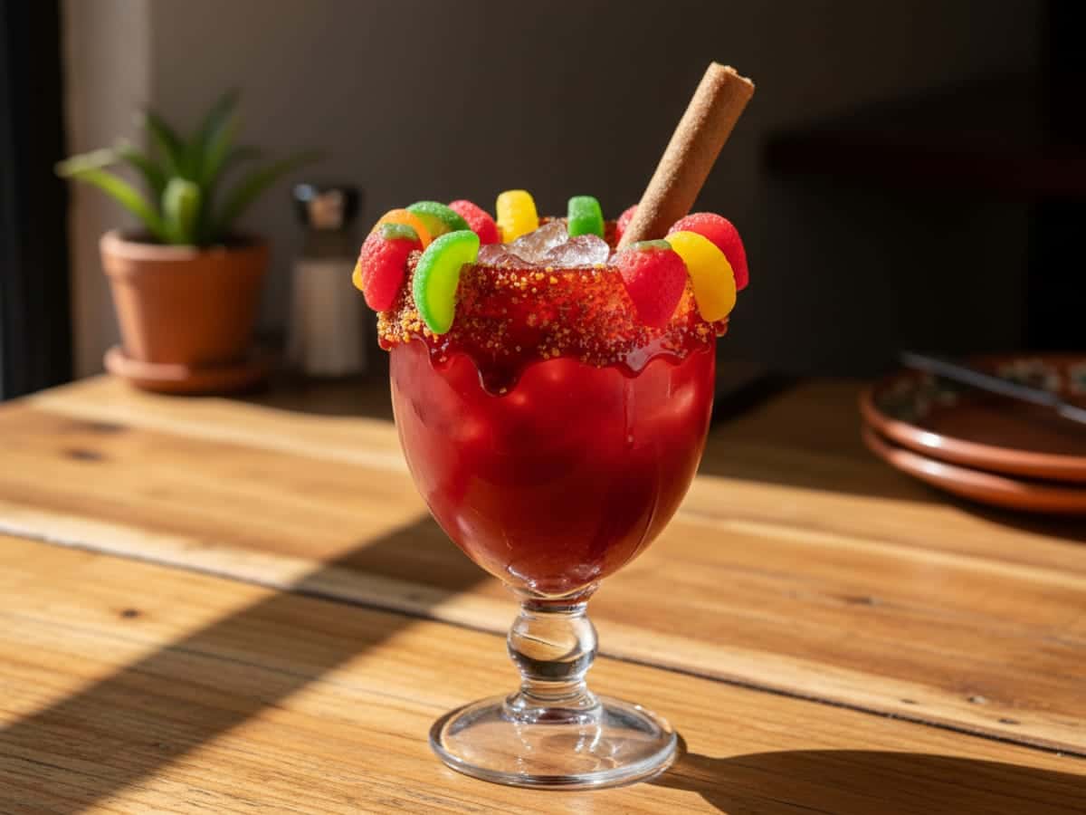 Fotografía: clamato con cerveza