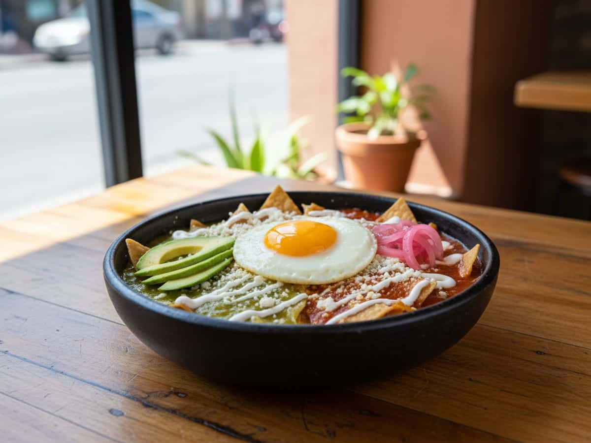 Fotografía: crea tus chilaquiles