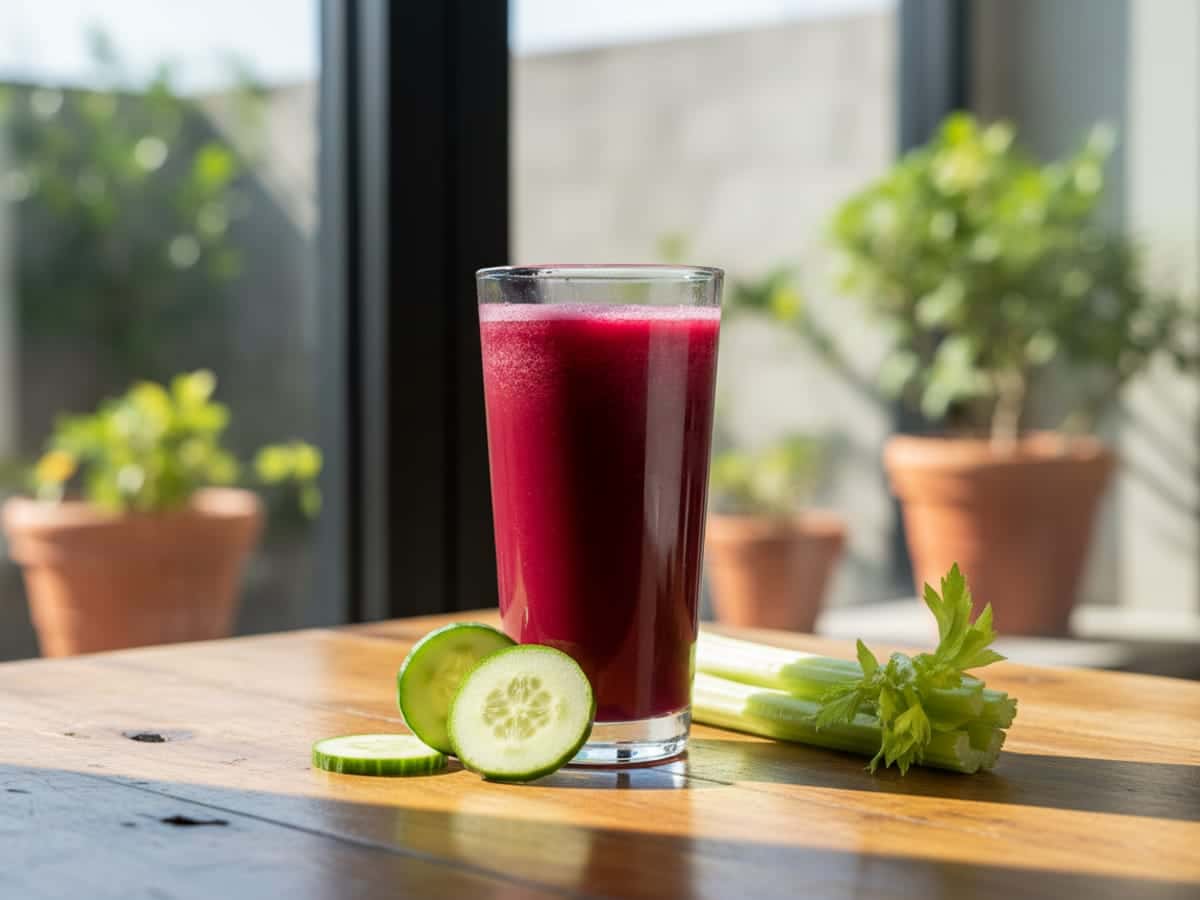 Fotografía: jugo sano
