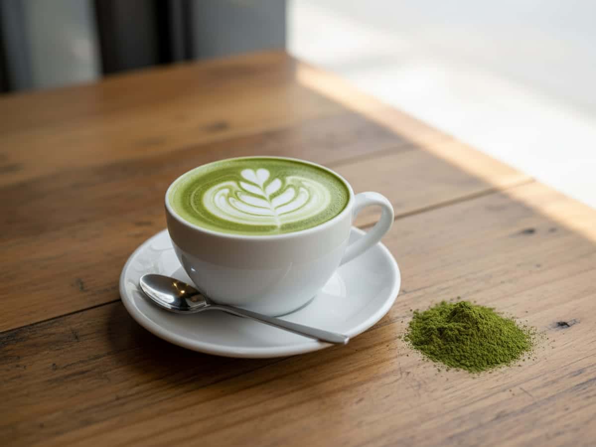 Fotografía: matcha latte