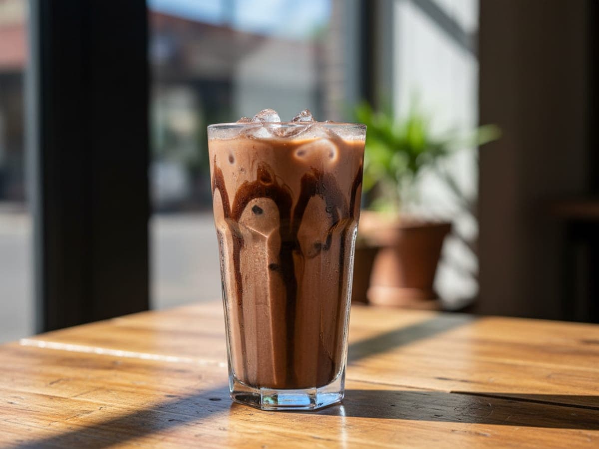 Fotografía: chocolate frio