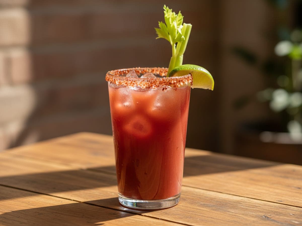 Fotografía: clamato preparado