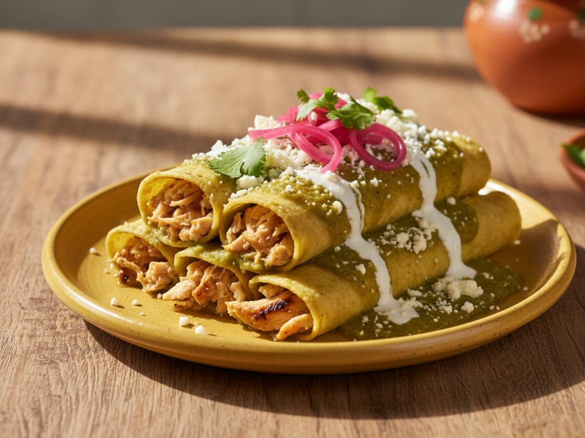 Fotografía: enchiladas