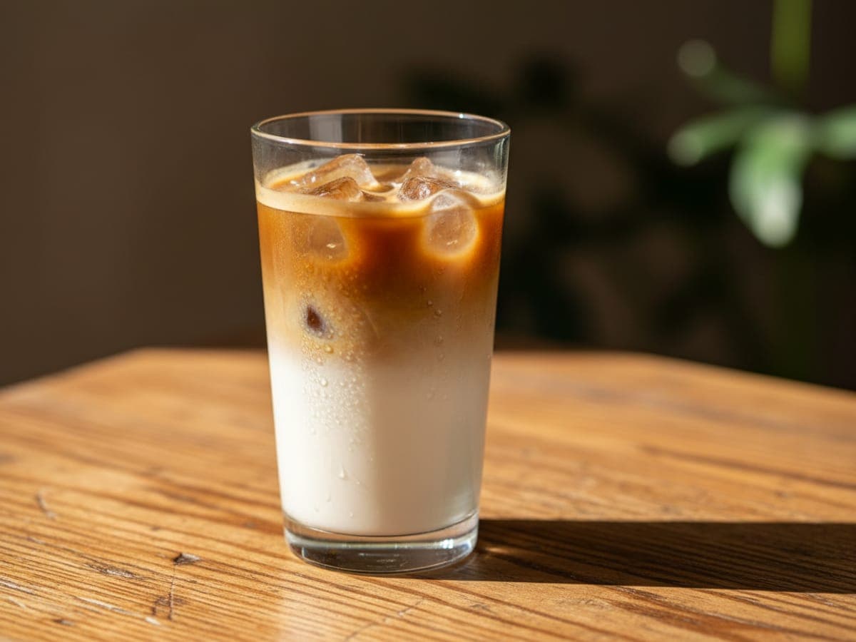 Fotografía: latte frio