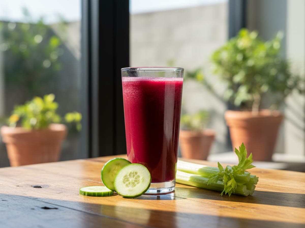 Fotografía: jugo sano